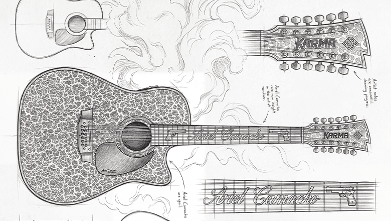 Ariel Camacho Special Edition Guitar | Karma Guitars