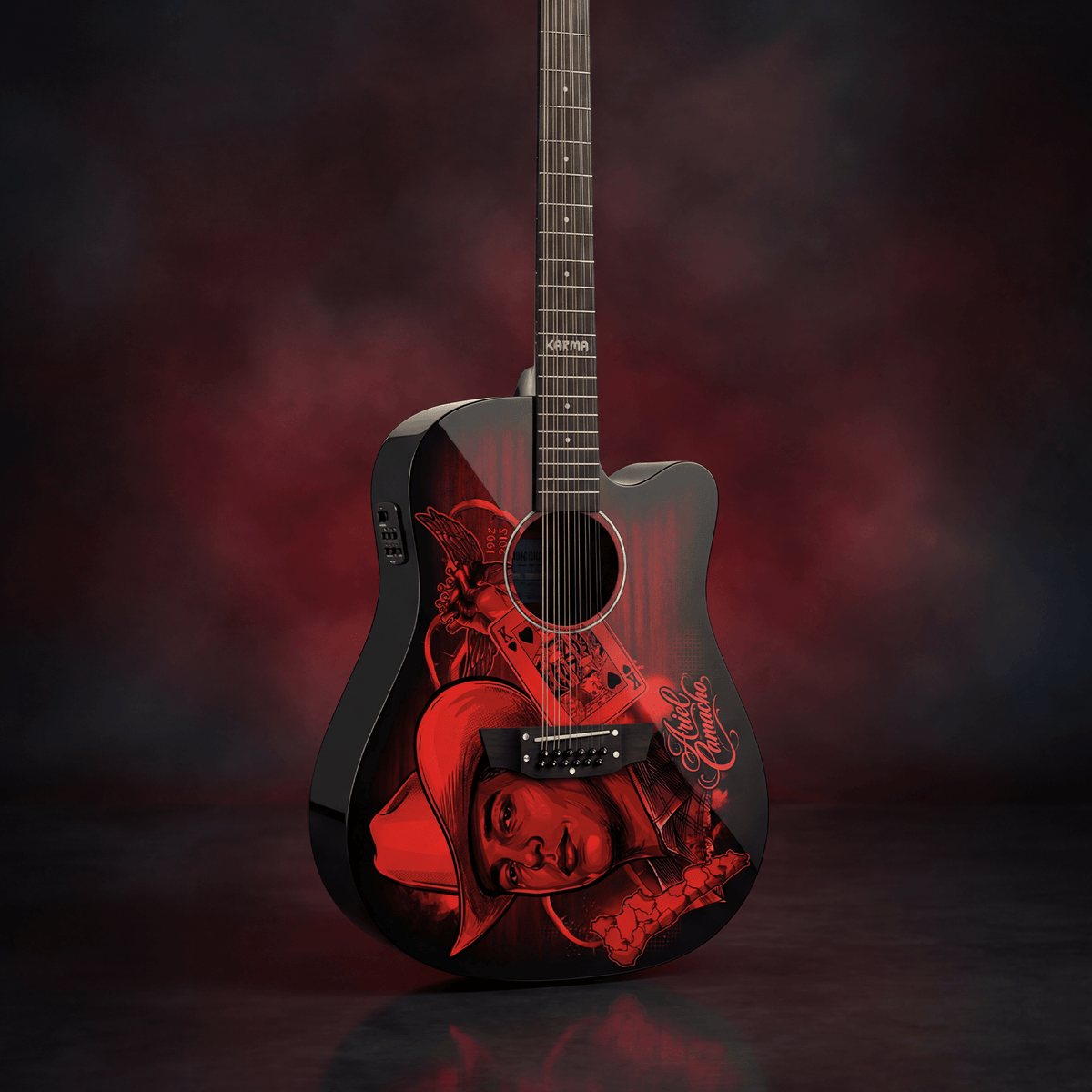 Karma X Ariel Camacho docerola for Regional Mexican music