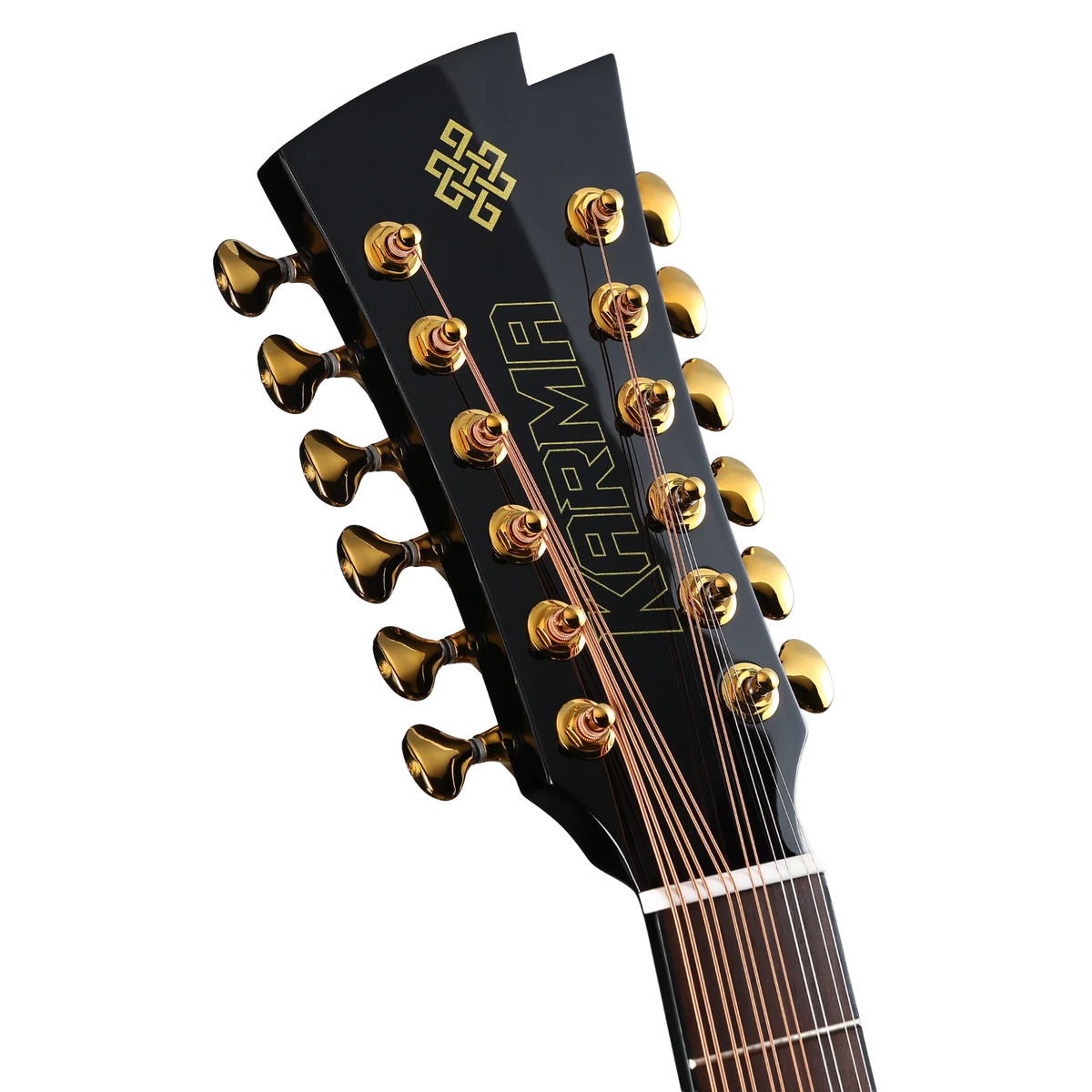 Karma Lotus 12-BLK docerola, black, solid top, Regional Mexican