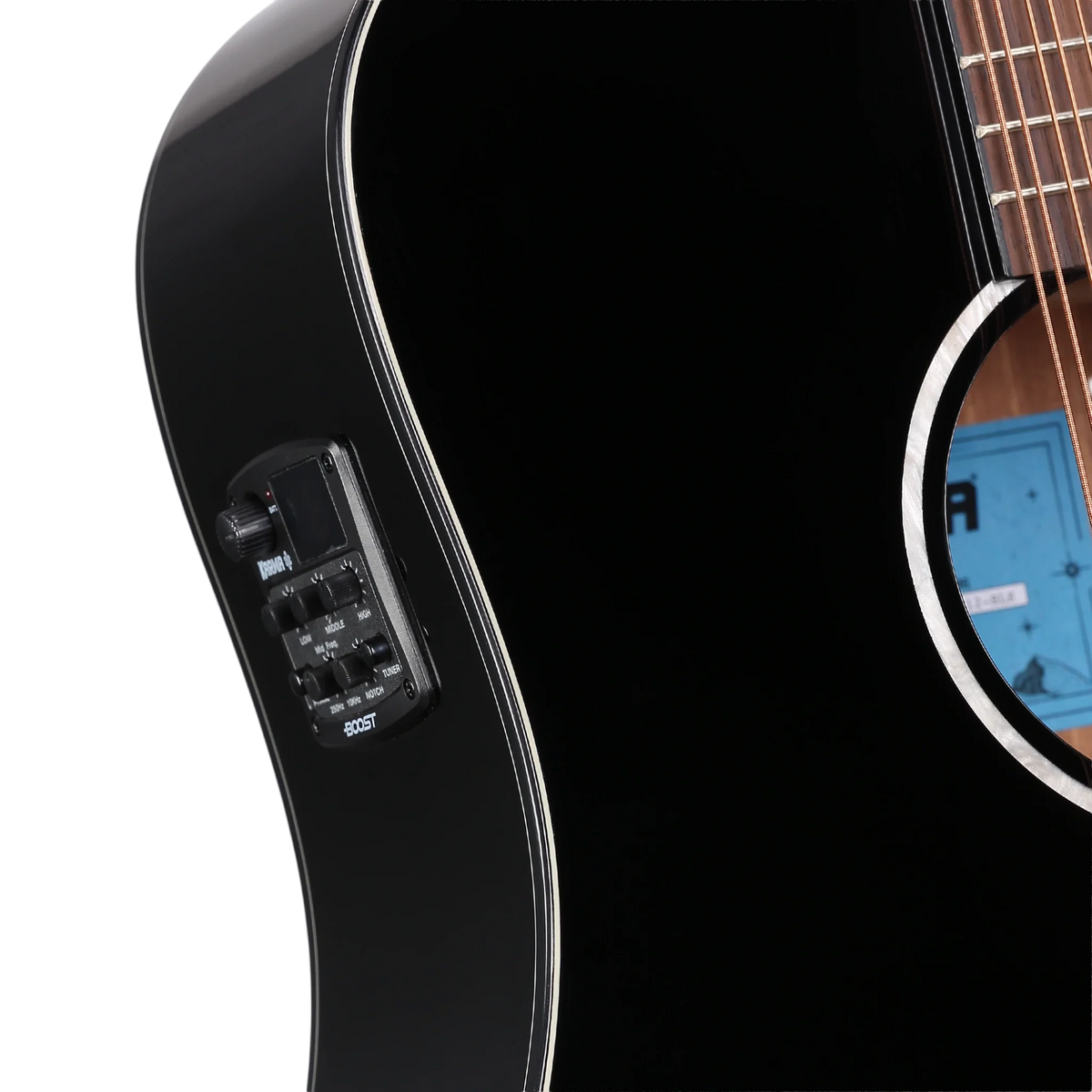 Karma Spirit 12-BLK docerola, black, for Regional Mexican music