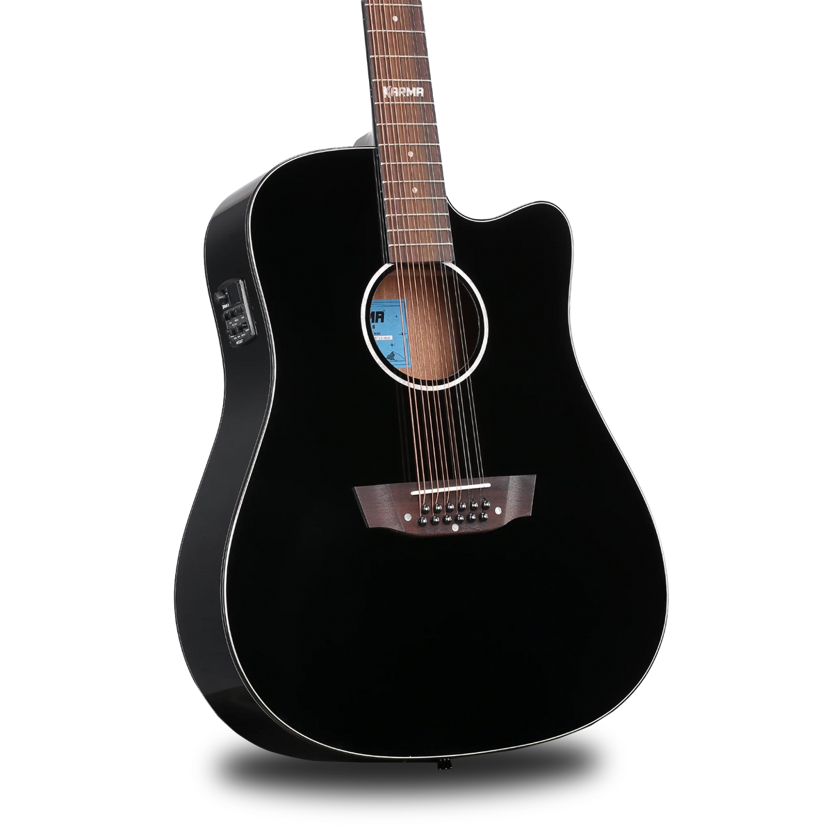 Karma Spirit 12-BLK docerola, black, for Regional Mexican music