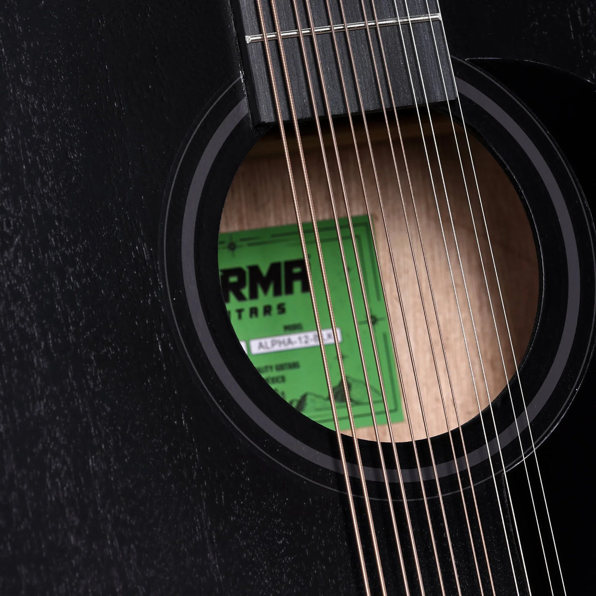 Karma Alpha 12-BLK docerola, satin black