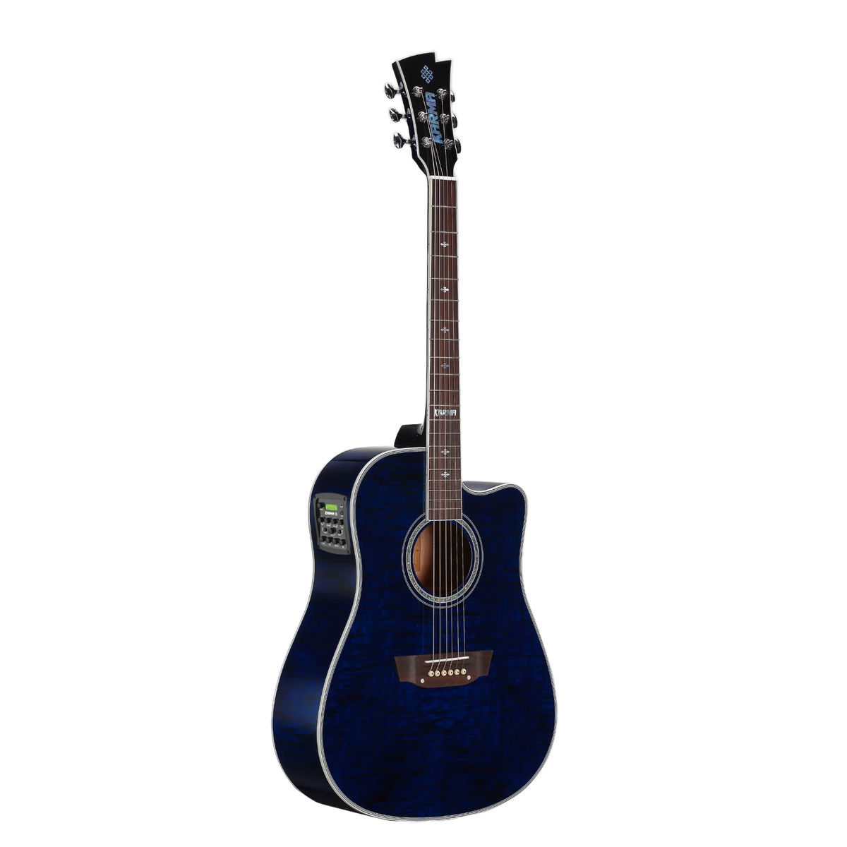 Karma Enso 6-RB 6-string guitar, royal blue, Pro Series