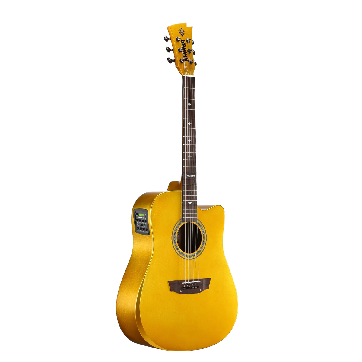 Karma Legend 6-GLD 6-string guitar, Pro Deluxe Series, Gold Sparkle