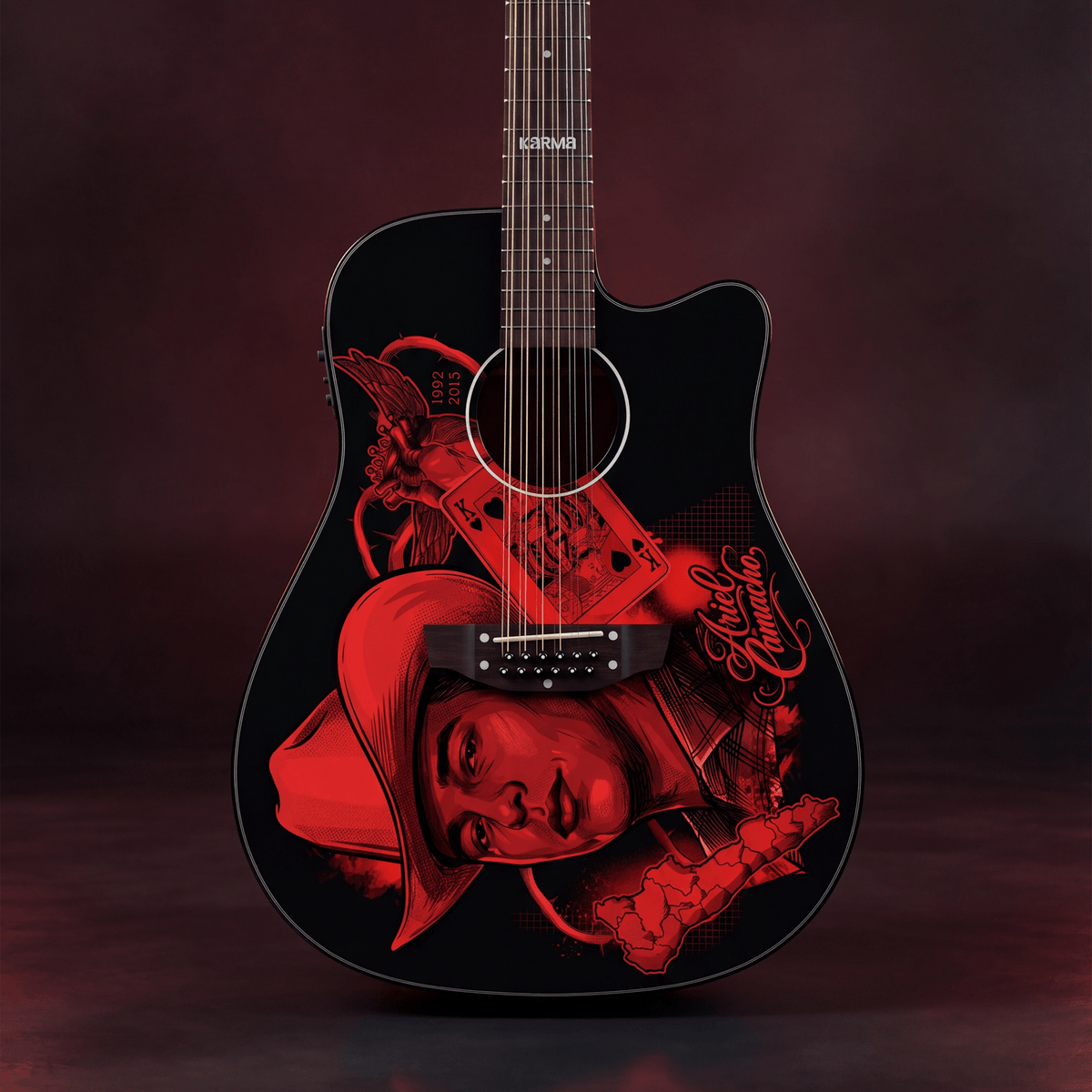 Karma X Ariel Camacho docerola, top detail