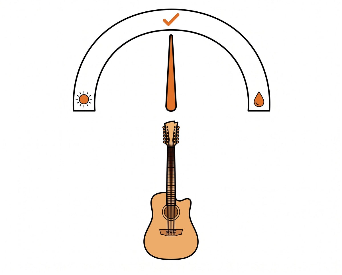 Cuidado de la guitarra: climas extremos