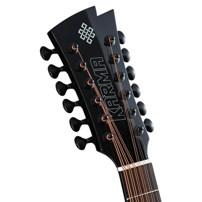 Docerola Karma Spirit 12-BLK negra para Regional Mexicano