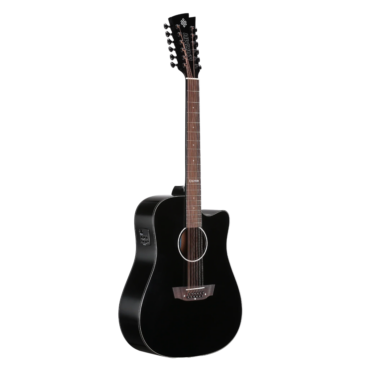 Karma Spirit 12-BLK docerola, black, for Regional Mexican music