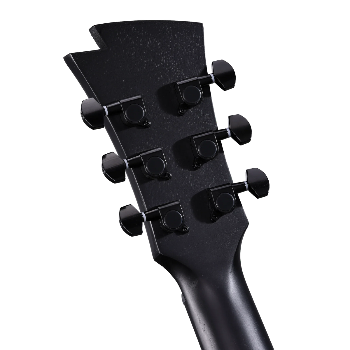 Karma Alpha 6-BLK guitar, side view