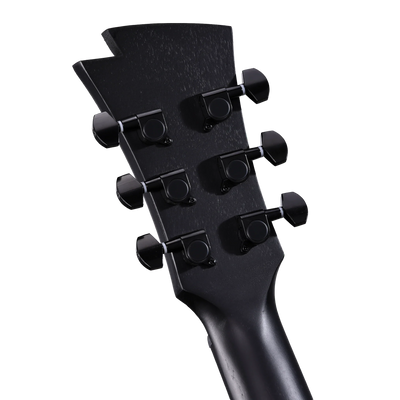 Karma Alpha 6-BLK guitar, side view