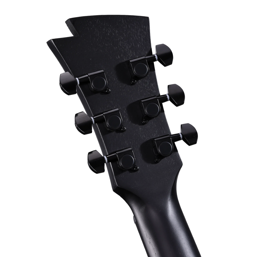 Karma Alpha 6-BLK guitar, side view