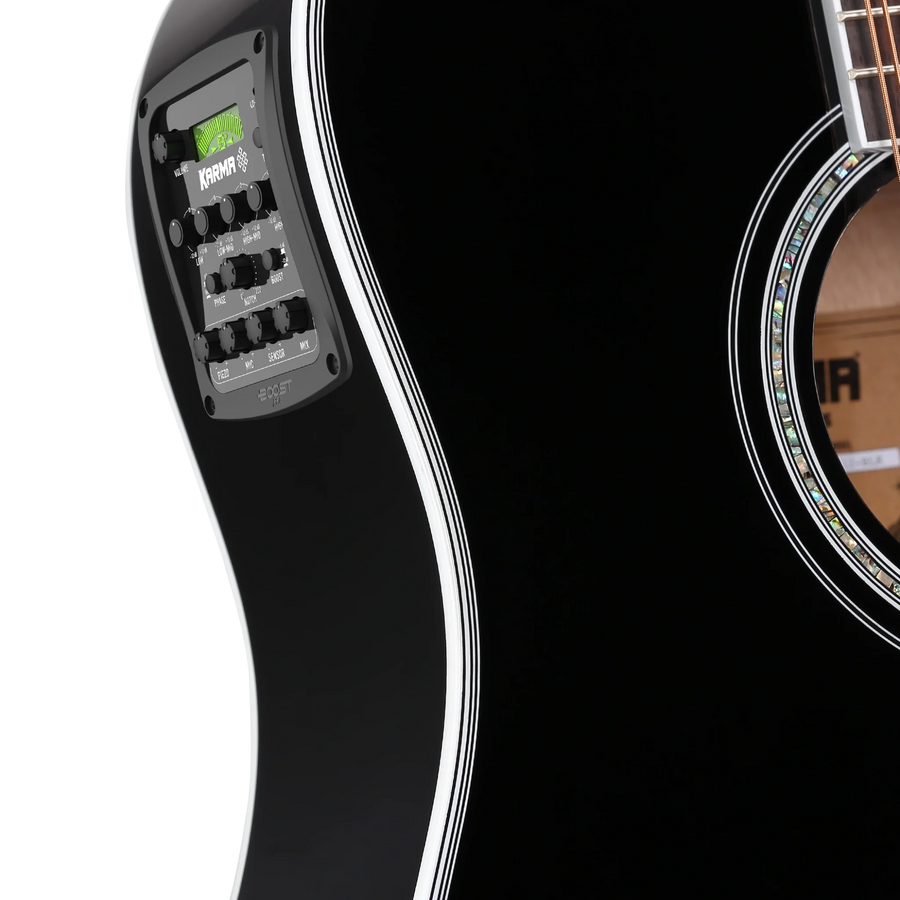 Karma Enso 12-BLK docerola, gloss black