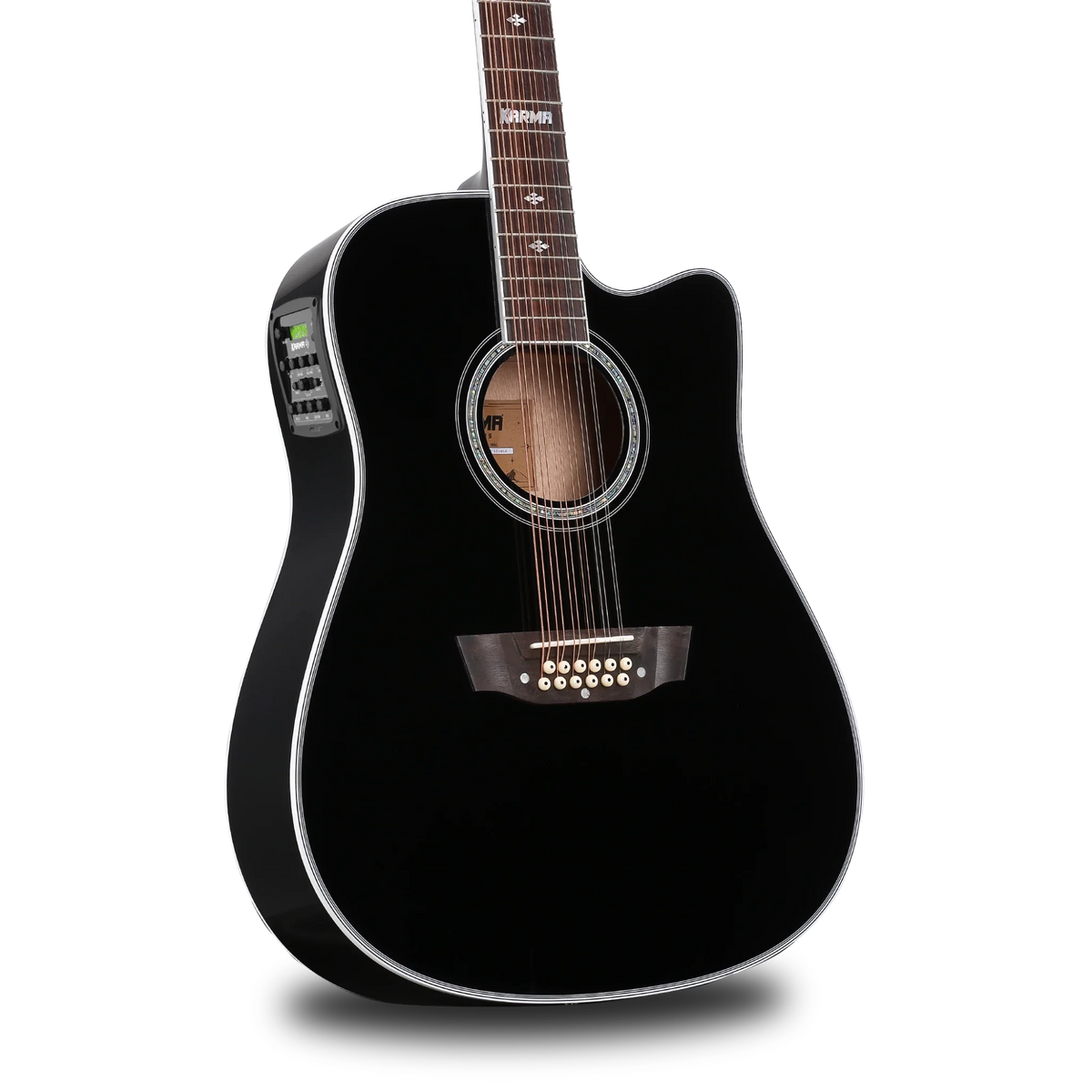 Karma Enso 12-BLK docerola, gloss black