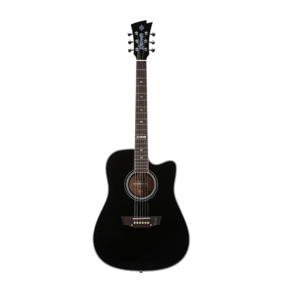 Karma Enso 6-BLK 6-string guitar, black, Pro Series