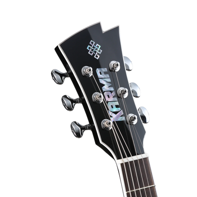 Karma Enso 6-BLK 6-string guitar, black, Pro Series