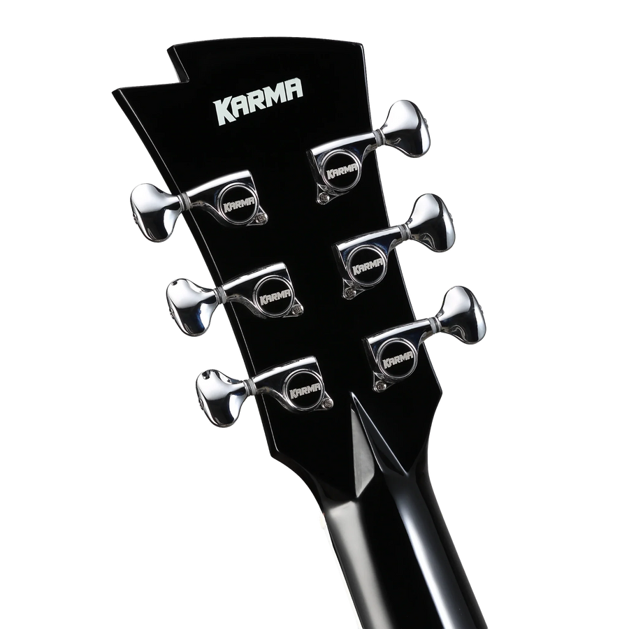 Karma Enso 6-BLK 6-string guitar, black, Pro Series