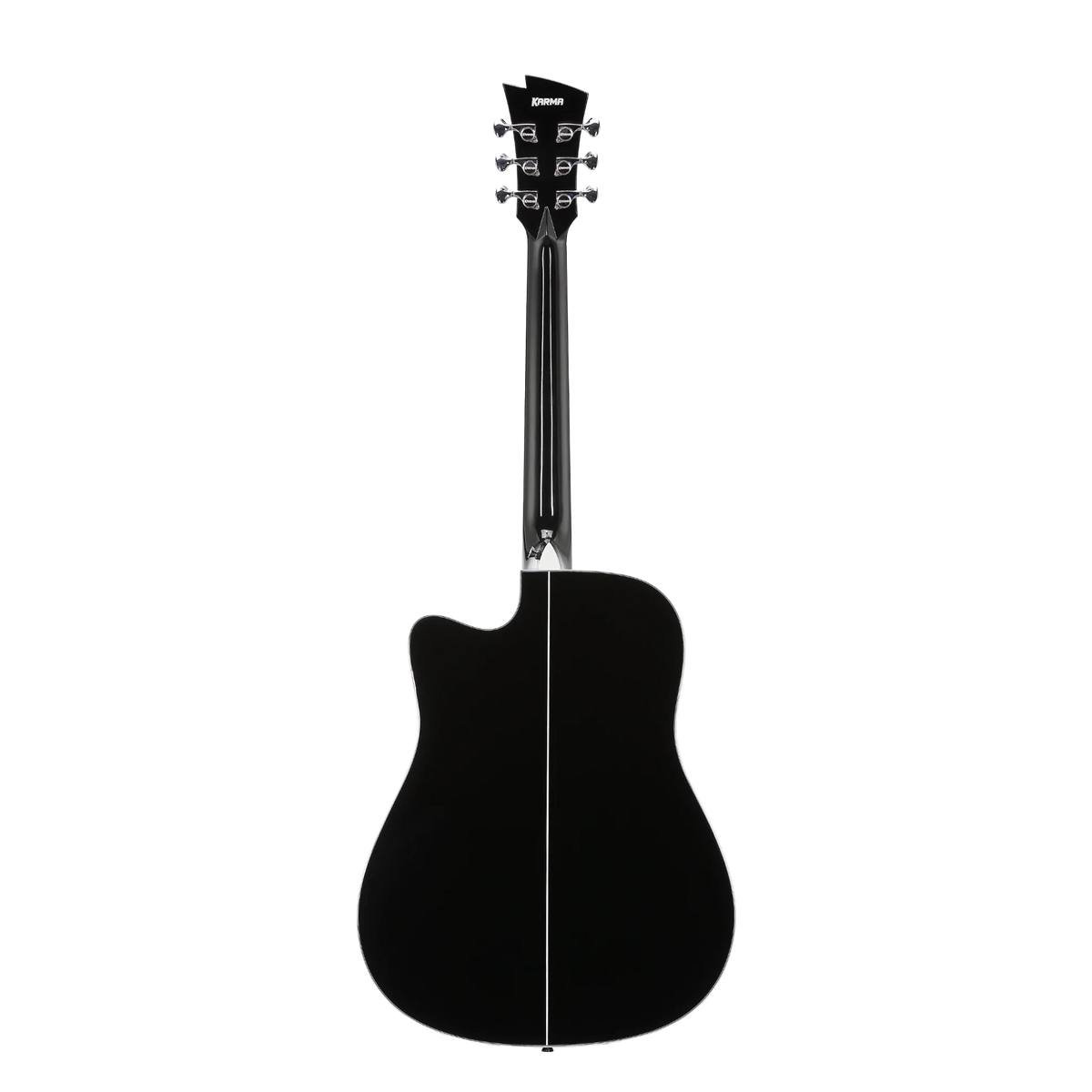 Karma Enso 6-BLK 6-string guitar, black, Pro Series