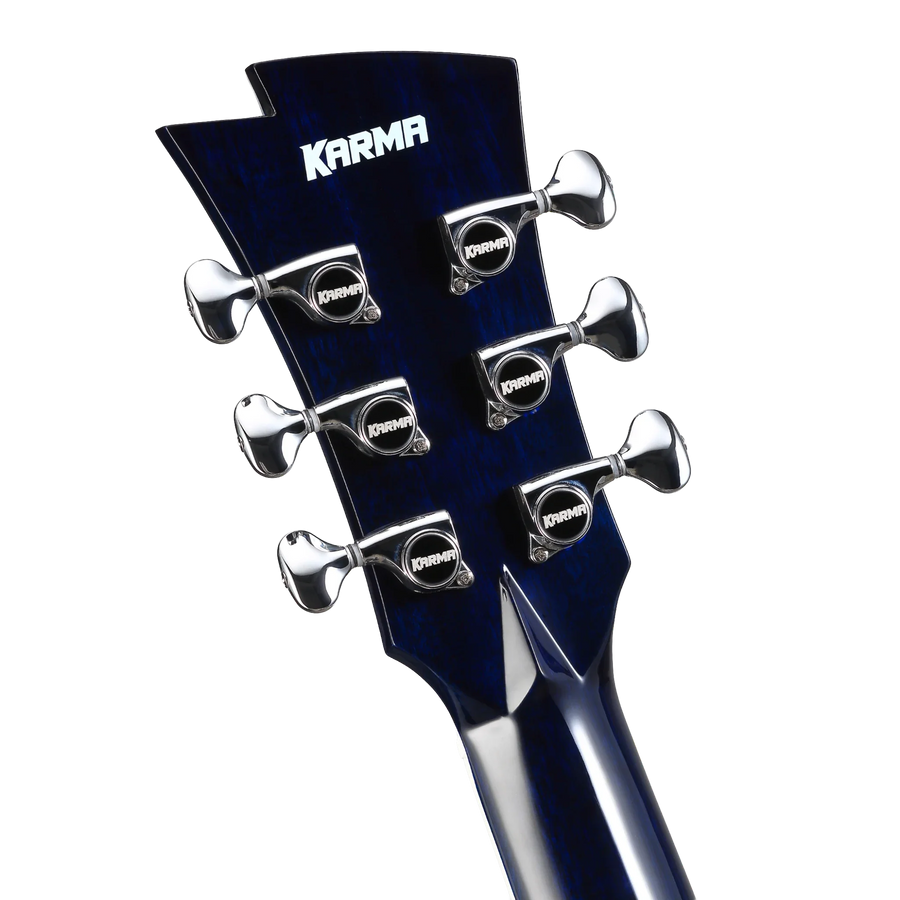 Karma Enso 6-RB 6-string guitar, royal blue, Pro Series
