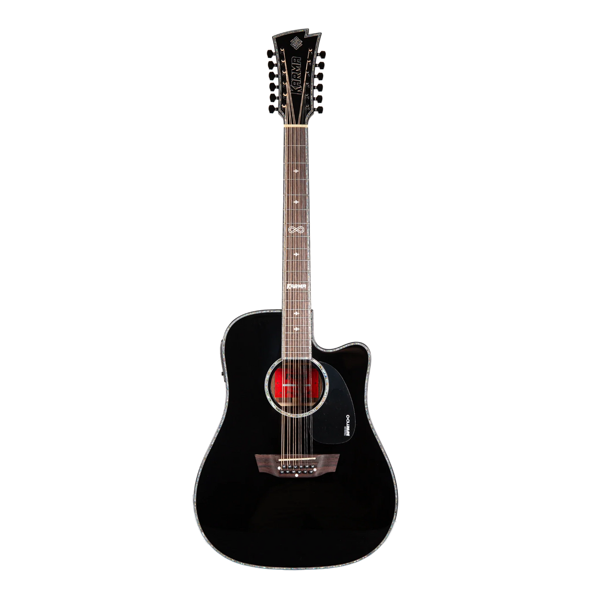 Karma Infinity 12-BLK docerola, gloss black