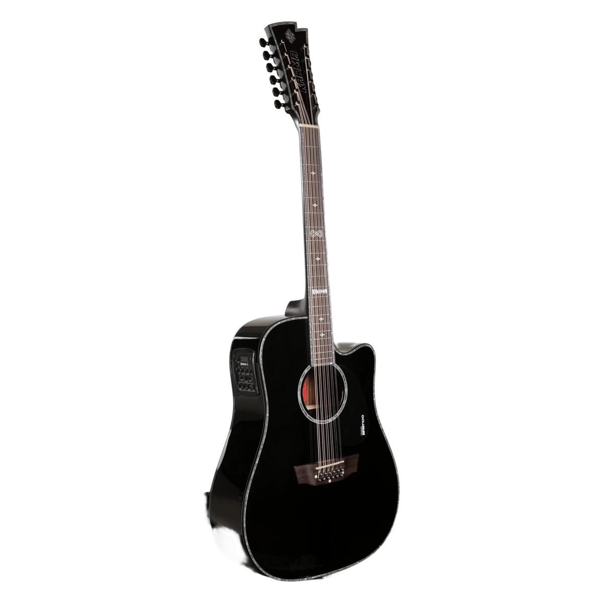 Karma Infinity 12-BLK, three-quarter view