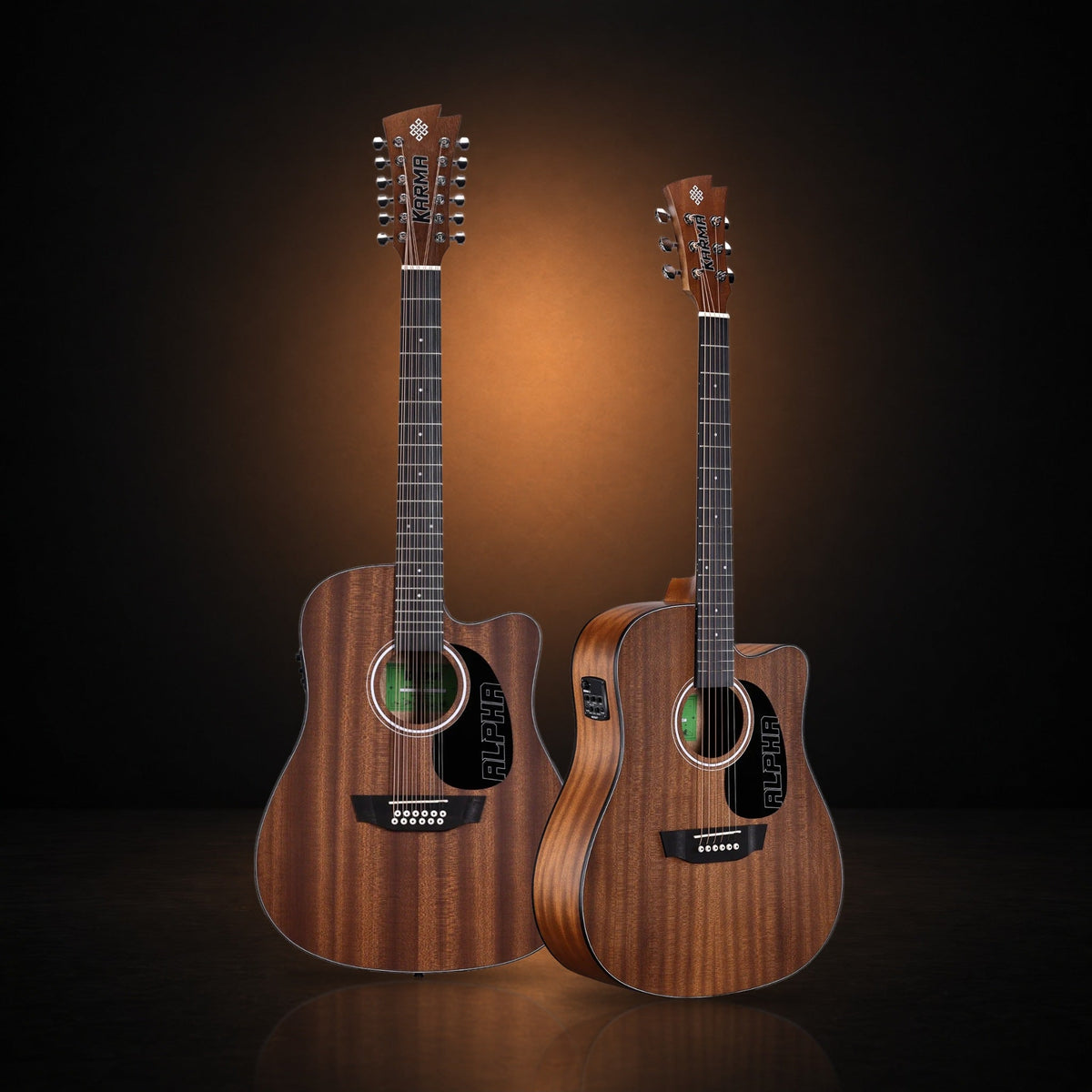 Karma ALPHA NAT Set: docerola and guitar