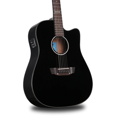 Guitarra Karma Spirit 6-BLK (armonía), negro brillante