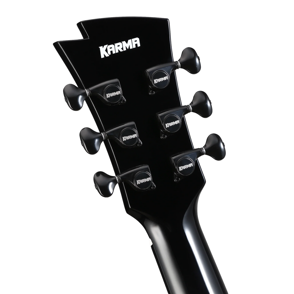 Karma Spirit 6-BLK 6-string guitar, gloss black