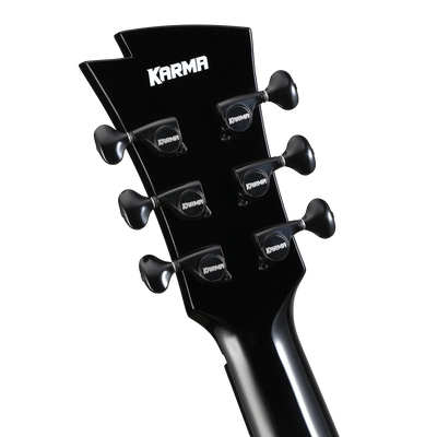 Guitarra Karma Spirit 6-BLK (armonía), negro brillante