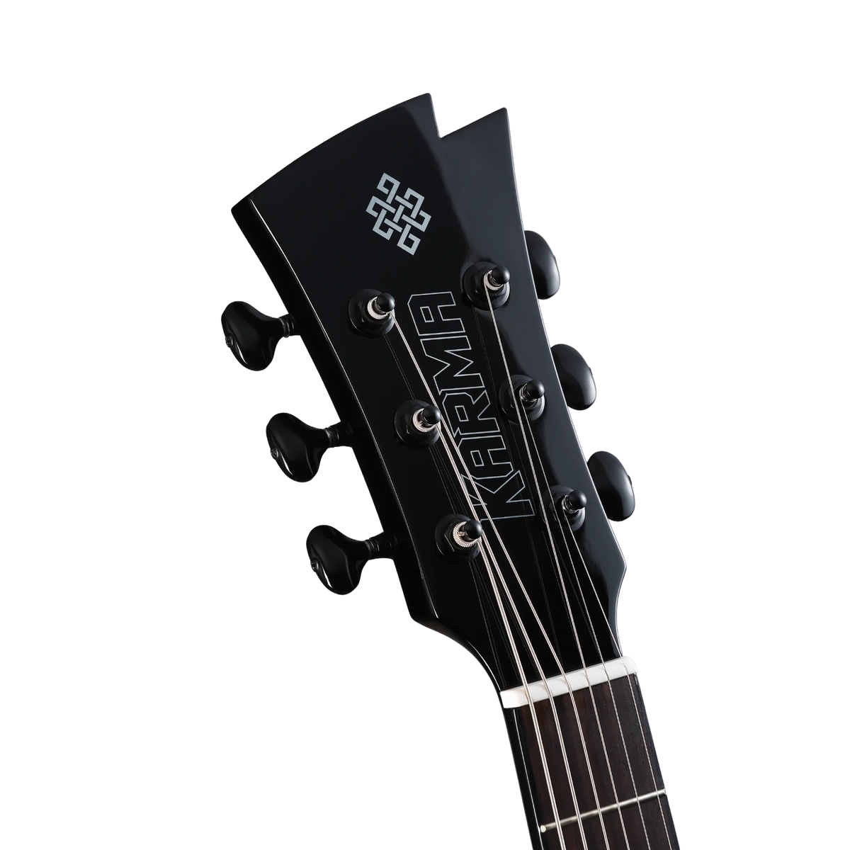 Karma Spirit 6-BLK 6-string guitar, gloss black