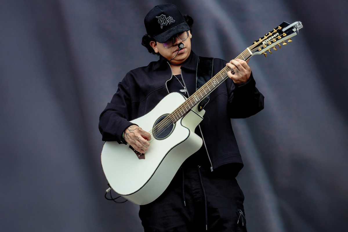 Sahir Montoya, artista de Karma Guitars