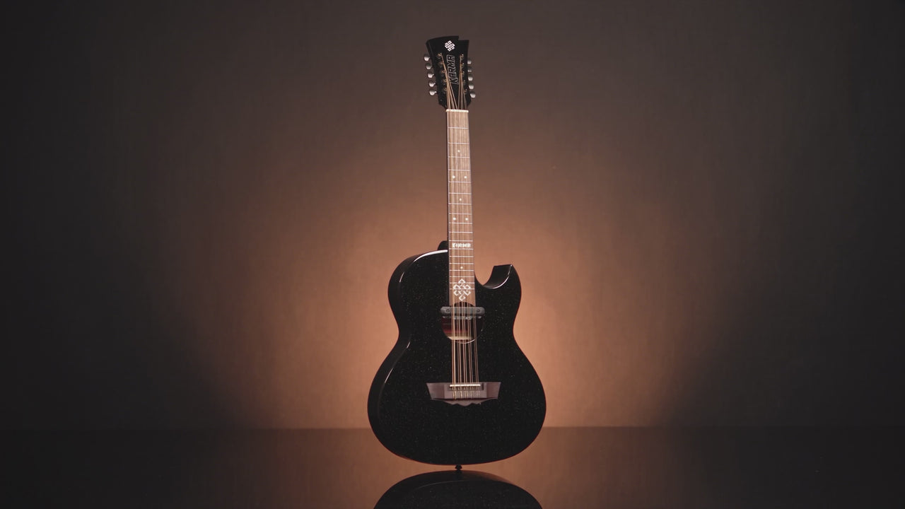 Karma Aztek BQ-BLK bajo quinto video | Karma Guitars