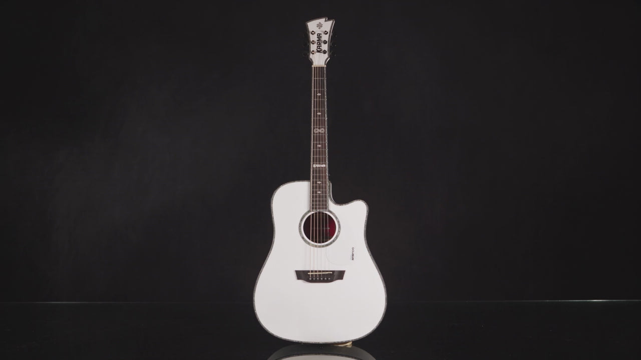 Karma Guitars video: infinity 6 whi video | Karma Guitars