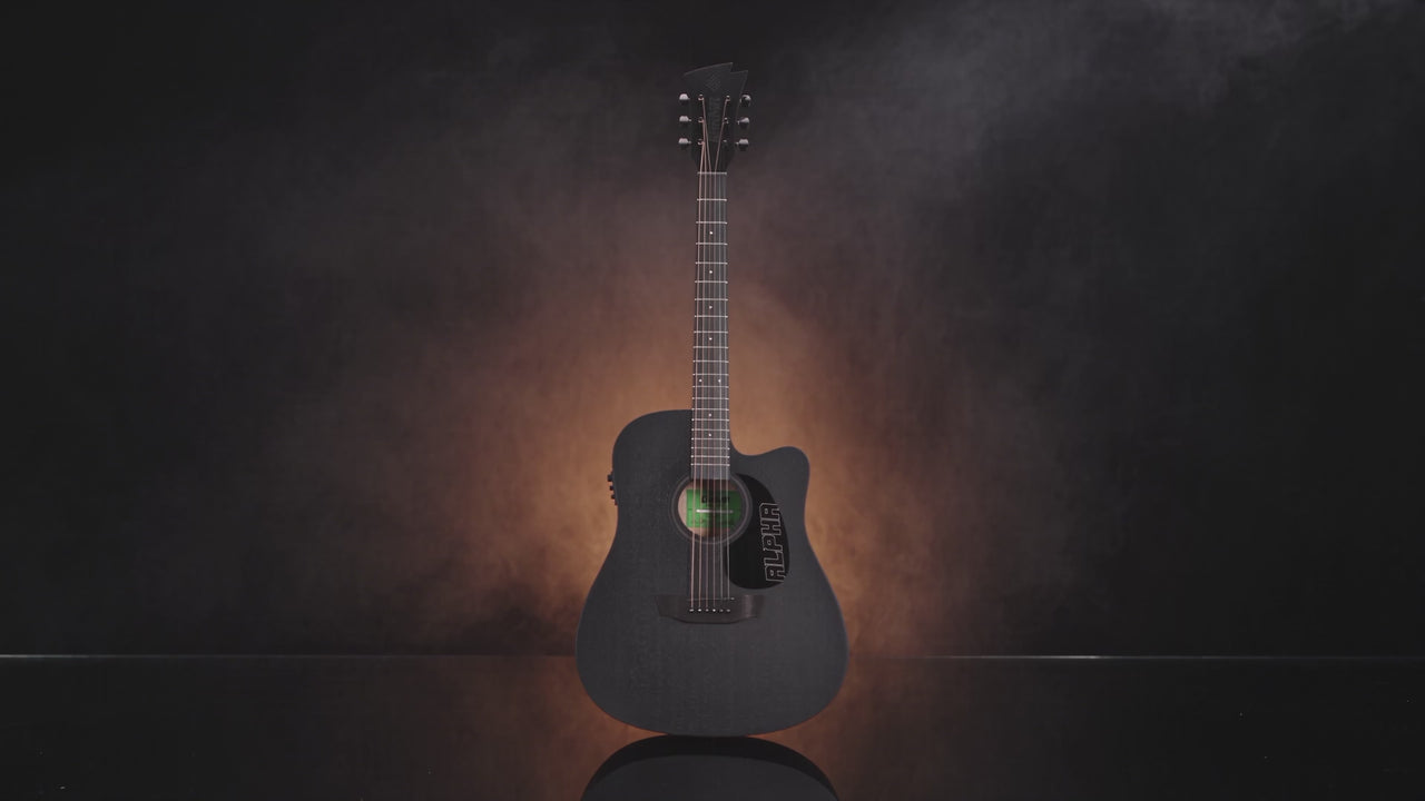 Karma Alpha 6-BLK 6-string guitar video | Karma Guitars