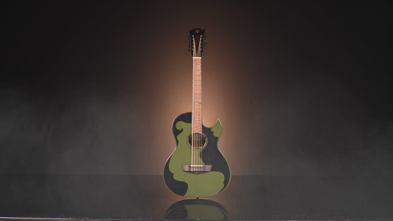 Karma Aztek BQ-OLV bajo quinto video | Karma Guitars
