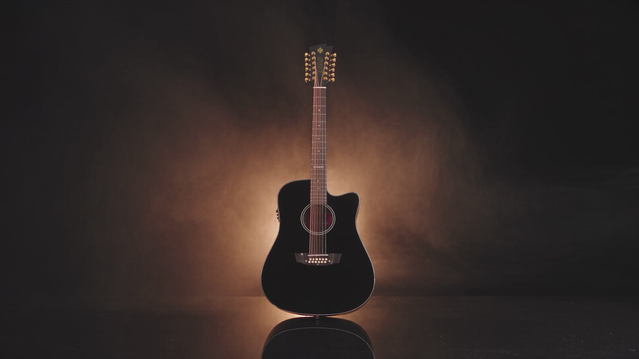 Karma Lotus 12-BLK docerola video | Karma Guitars