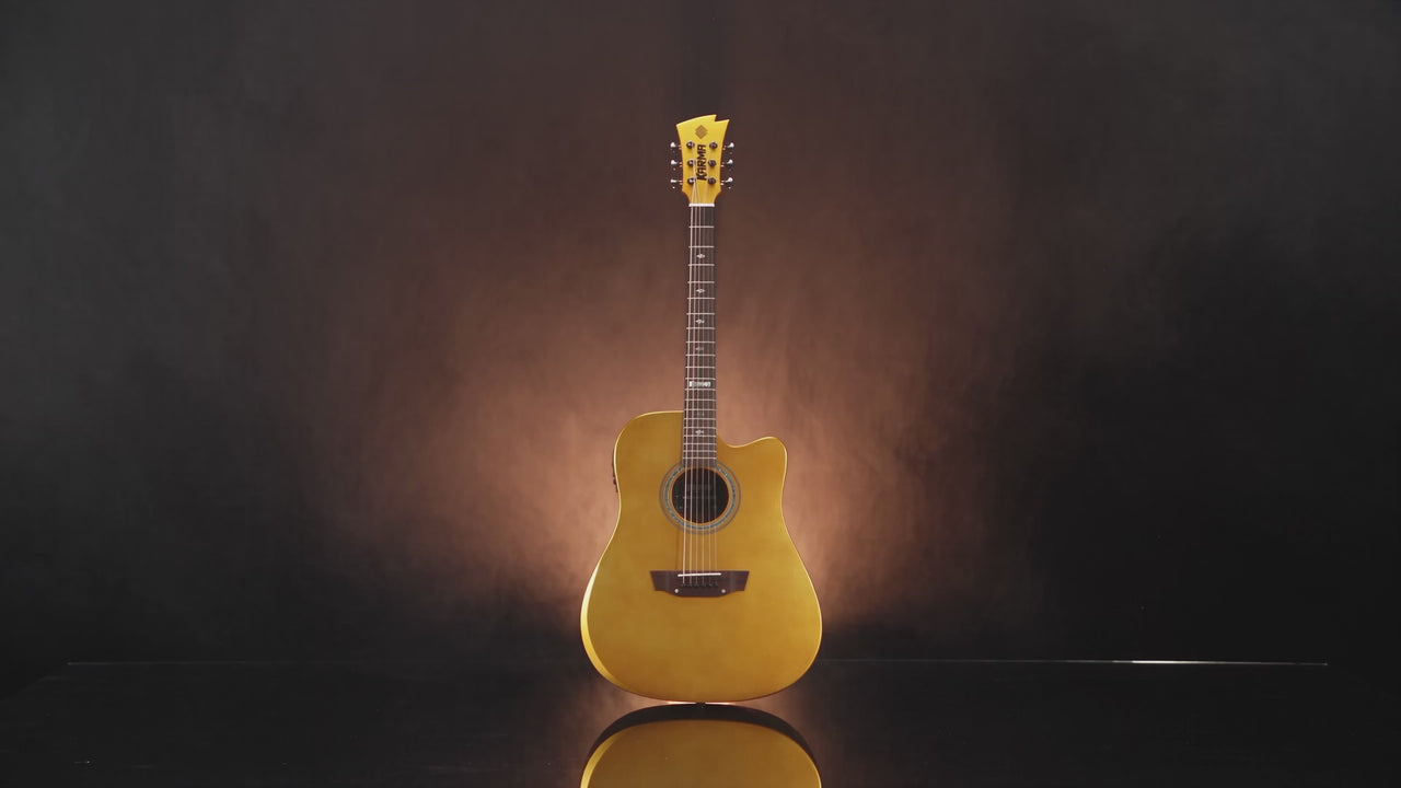 Karma Legend 6-GLD 6-string guitar video | Karma Guitars