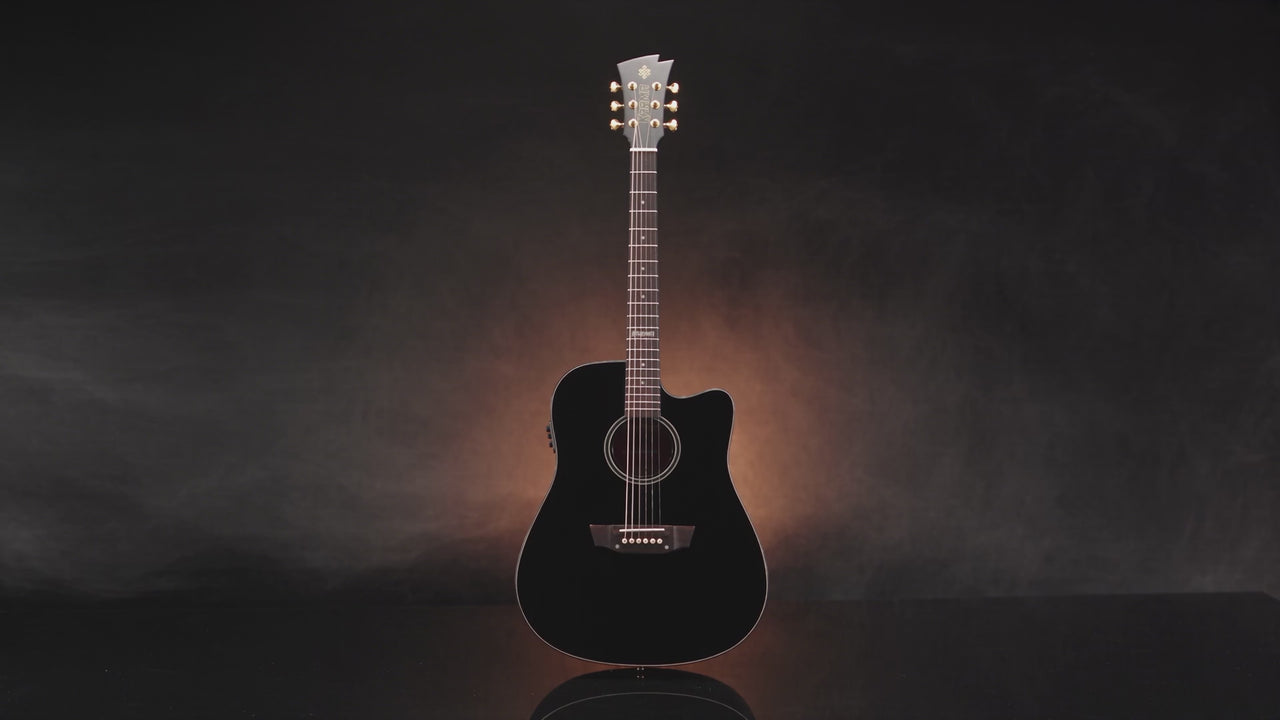 Karma Lotus 6-BLK 6-string guitar video | Karma Guitars